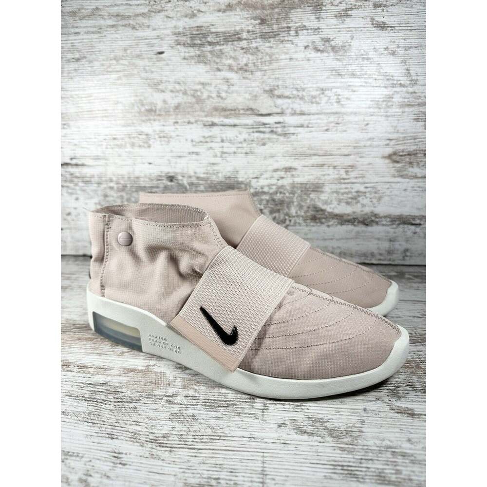 Men's Nike Air Fear of God Moc Particle Beige Slip On Sneakers Sz 8 Athletic